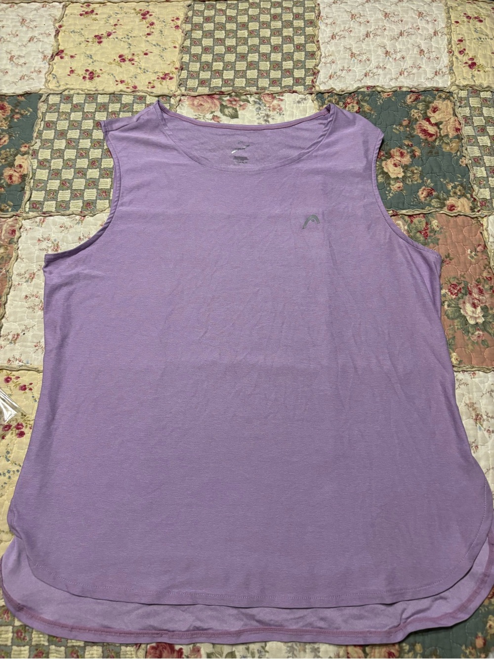 Head Lavender Scoop Neck Tank large